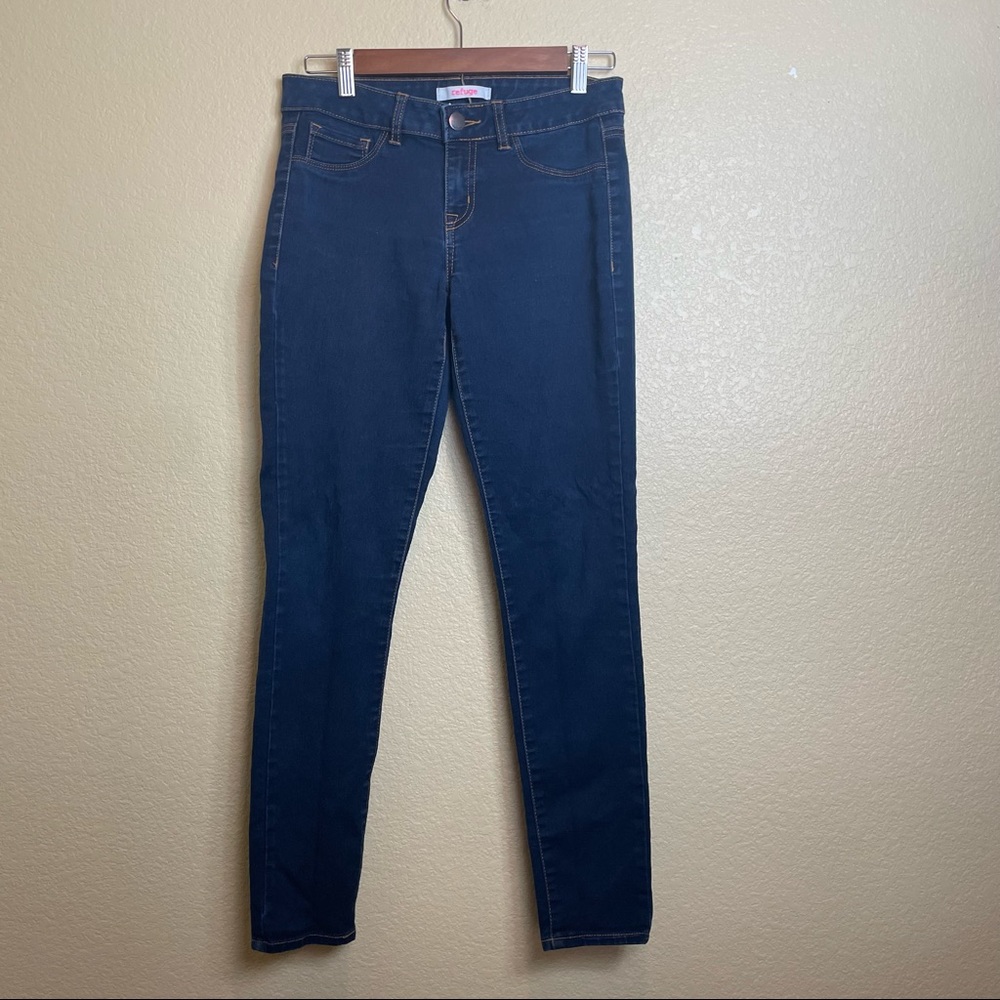 Size 6 skinny blue jeans